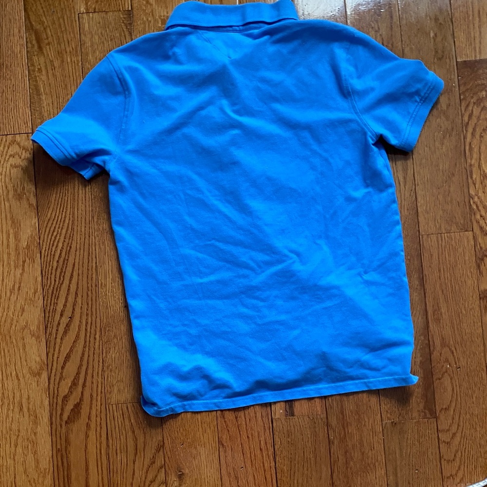 Tommy Hilfiger Blue Polo Shirt - Picture 7 of 7